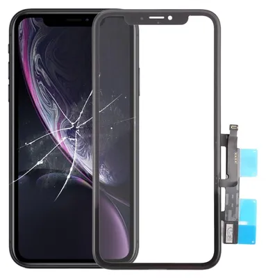 Obrázok produktu pre Digitalizátor dotykového displeja Black s OCA pre Apple iPhone XR 6.1 Náhradný