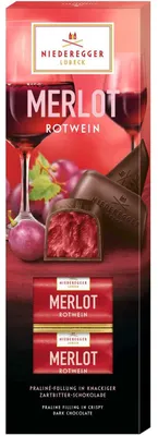 Produktbild von Niederegger Praliné Klassiker Merlot Rotwein 100g