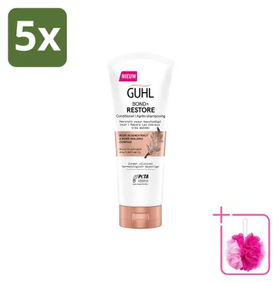 Image de 5 x Après-shampooing Guhl Bond+ Restore - 200 ml - Lot de 5