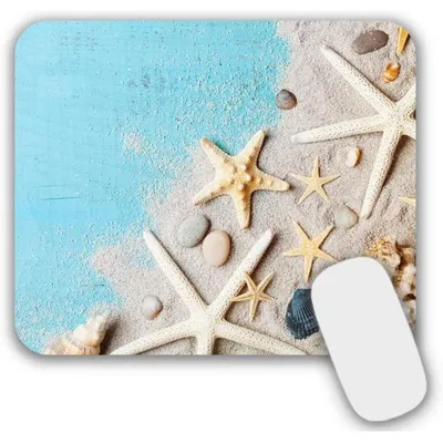 Productafbeelding van Muispad, gaming, kantoor, 24 x 20 x 0,3 cm, wasbaar, antislip, Elasthan-stof, natuurrubber