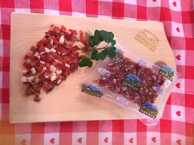 Produktbild von Sarntaler Würfelspeck Grammhof L. Moser ca. 200 gr.