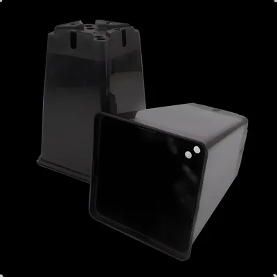 Produktbild von Pflanztopf, viereckig/schwarz, 4 Liter