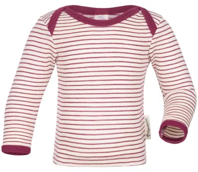 Productafbeelding van Engel, babyromper met lange mouwen, 70% biologische wol, 30% zijde, gemaakt in Duitsland (Natuur)