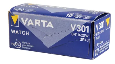 Image de VARTA WATCH V301/SR43 | Paquet (10 pièces)