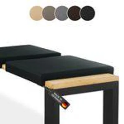 Produktbild von Klemmkissen Sitzkissen mit 2 Leisten, 37cm Klemmtiefe, Kunstleder