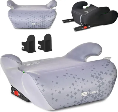 Obrázok produktu pre Lorelli Cosmos i-Size ISOFIX podsedák 125–150 cm, 15–36 kg – bezpečný R129 booster, široké polstrovanie, snímateľný prateľný poťah