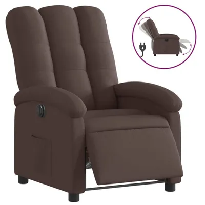 Zdjęcie produktu dla VidaXL 3204073, Tkanina, Brązowy, Pianka, 110 kg, 700 mm, 930 mm