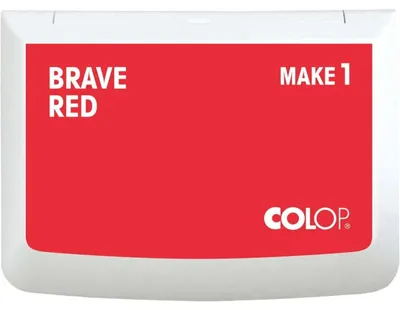 Immagine prodotto di COLOP 155111 COLOP Stempelkissen Make 1, 90 x 50 mm, rosso coraggioso