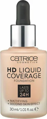 Zdjęcie produktu dla Catrice Hd Liquid Coverage Foundation Lasts Up to 24h 020-Rose Beige 30ml