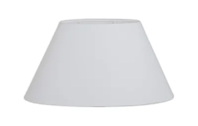 Produktbild von Näve Lampenschirm oval - Material: Polyester / Baumwolle Mix - Farbe: weiß; 117423