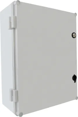 Produktbild von Schaltschrank mit Schloss UNI-1 Verteilerschrank Industriegehäuse IP65 43.1 E-P