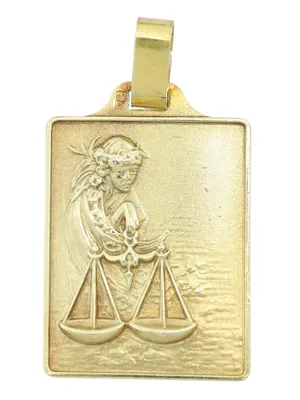 Produktbild von MIAMAR 0401772 Herren Anhänger Waage 14 Karat (585) Gelbgold Gold