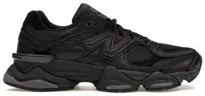 Zdjęcie produktu dla New Balance 9060, model Triple Black, wykonany ze skóry - rozmiar EU 47
