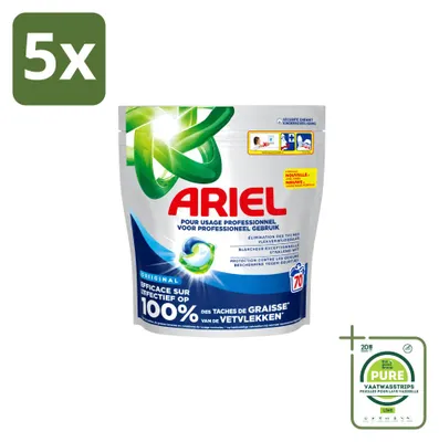 Produktbild von 5 x Ariel All-in-1 Pods Regular - Waschmittel - Großpackung - 5 Stücke