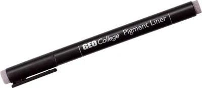Produktbild von Pigmentliner Geocollege 0,05mm schwarz Packung mit 10 Stück