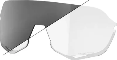 Produktbild von 100percent S2 Photochromic Ersatzlinsen Durchsichtig Clear Smoke/CAT0-2 Durchsichtig Clear Smoke/CAT0-2