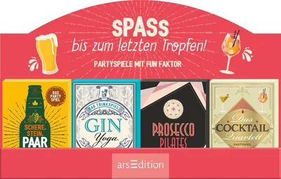 Immagine prodotto di ARS Partyspiele bis z. letzten Tropfen Displ