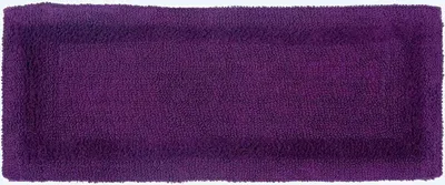 Zdjęcie produktu dla HOMESCAPES Dywanik kąpielowy fioletowy 40x100 cm wykonany w 100% z bawełny