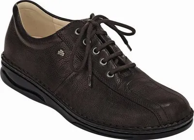 Produktbild von Finn Comfort, Dijon, Herren, Schnürschuh, Dunkelbraun, Leder, NEU - Herrenschuhe Bequemschuhe, Braun, glattleder
