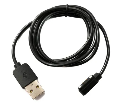 Immagine prodotto di SYSTEM-S Cavo USB 2.0 da 100 cm per la ricarica di Xiaomi Haylou LS05 Solar LS05 in nero