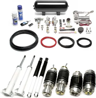 Image de TA Technix suspension pneumatique réglage sportif noir pour Mercedes Classe E 124