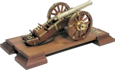 Produktbild von Mantua Model Napoleon Kanone 1:17 Bausatz