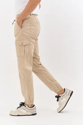 Produktbild von Cargohose Herren Stretch Relaxed Fit mit 6 Taschen und Kordelzug