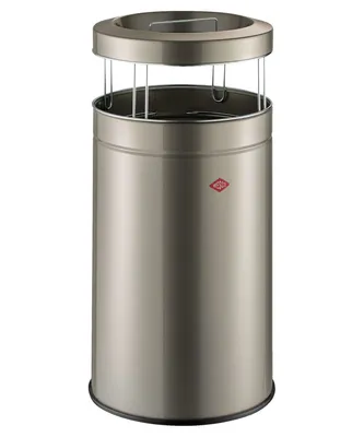 Produktbild von WESCO® Big Ash, Standascher, 120 l, neusilber