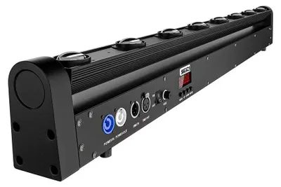 Produktbild von 8-Augen RGBW LED Moving Head - Linearer Beam Effektstrahler - 4-in-1 Farbmischung - Bühnenbeleuchtung für DJ, Club, Bar, Party - Mehrfarbig