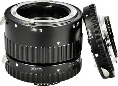 Produktbild von Meike mk-n-af1-a Adapter Auto Focus Extension Tube Ring Af für Nikon D7100 D5200 D3100 D800 D90 D800E D5100 D7000 DSLR-Kameras