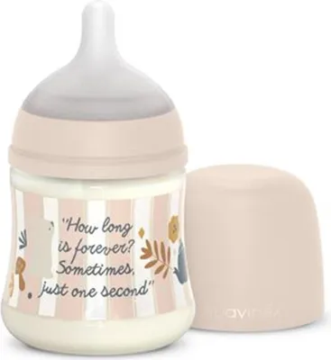 Imagen del producto de Suavinex Wonderland, biberón fisiológico de 150 ml, color rosa