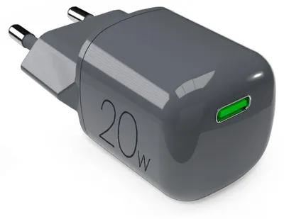 Immagine prodotto di PURO Caricabatterie Da Parete Con Tecnologia GAN Da 20W Con Porta USB-C