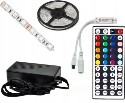 Produktbild von Omako LED RGB Set 5m mit Steuerung und Netzteil