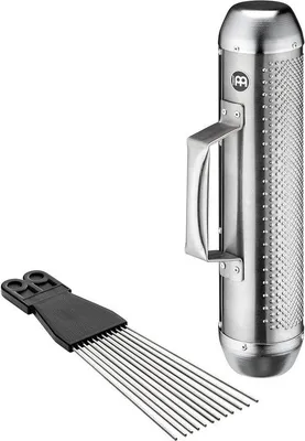 Obrázok produktu pre Oceľový perkusný shaker – strednej veľkosti – strieborný