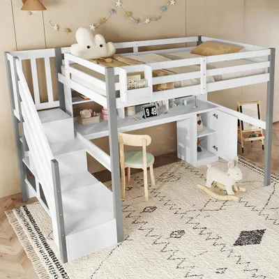 Obrázok produktu pre Postel s hornou palandou - Kovová posteľ - Jednolôžková posteľ - Posteľ s poschodím - Detská posteľ - 140x200 cm