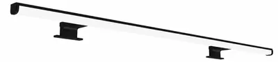 Produktbild von kalb | Lumenia LED Spiegelleuchte, 100cm, IP44, schwarz, energiesparend warmweiß