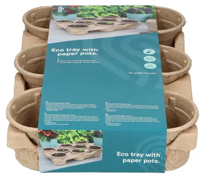Artikelbild 1 von 'Eco Topfplatte' aus der Kategorie Anzuchtschalen & -platten