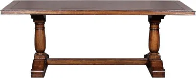 Zdjęcie produktu dla Casa Padrino stół do jadalni w stylu rustykalnym brązowy 210 x 102 x h. 77 cm - Rustykalny stół kuchenny z litego drewna - Rustykalne meble do jadalni z litego drewna w stylu rustykalnym