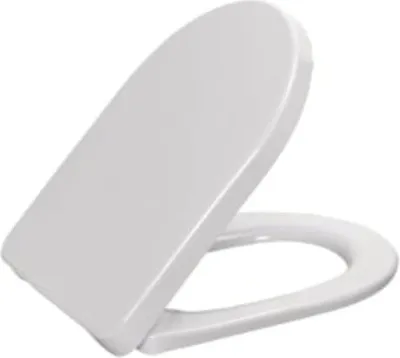 Produktbild von Ramm Toilettensitz kompatibel mit deal Standard Blend Curve , WC Sitz aus antibakteriellem Duroplast, Toilettendeckel mit Absenkautomatik Soft Close