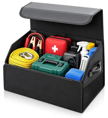 Produktbild von Auto-Kofferraum-Organizer mit Deckel