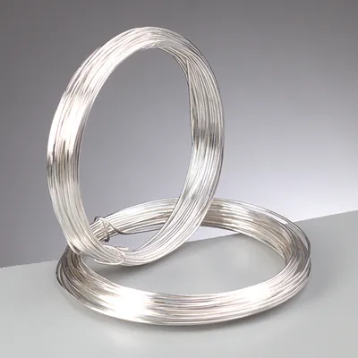 Produktbild von Kupferdraht  0,60 mm 10 m versilbert