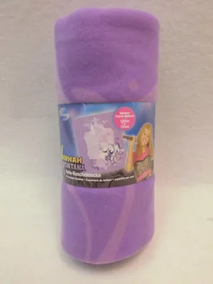 Produktbild von Fleece Decke Kuscheldecke Kinderdecke Fleecedecke Disney Lila 120 x 150