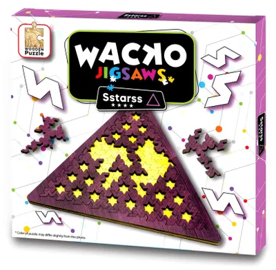 Produktbild von Wacko Sstarss-Puzzle, 12 Teile, Schwierigkeitsgrad 4/4