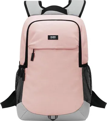 Produktbild von Unyqoos® Damen Laptop-Rucksack 14 Zoll – eleganter Anti-Diebstahl Tagesrucksack 16 L, gepolstertes Laptop- & iPad-Fach, atmungsaktive Rückenpolster, rosa für Uni/Schule/Büro