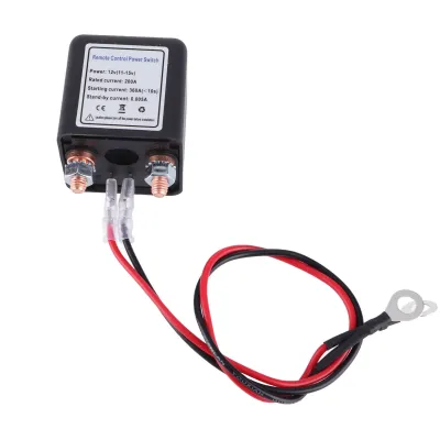 Obrázek produktu pro Odpojovač autobaterie vypínač s dálkovým ovládáním měděná svorka pro automobilový průmysl (12V 200A )