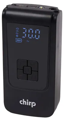 Produktbild von Chirp Mini Akku-Kompressor schwarz
