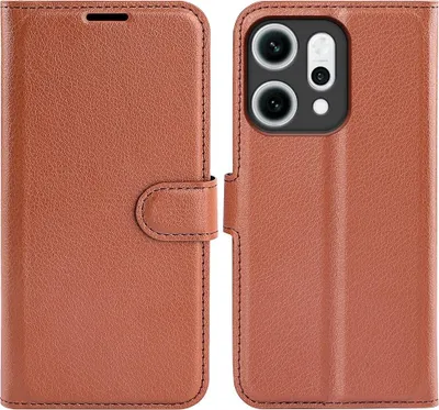 Produktbild von OPPO Reno14 Hülle - Coverup Klapphülle - Braun