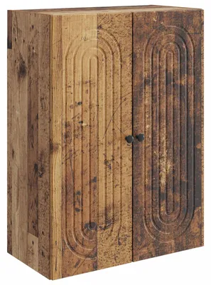 Image de Armoire murale vidaXL en bois recyclé 66 x 34,5 x 90 cm, aggloméré