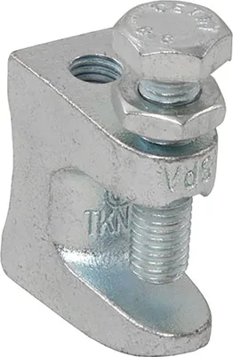 Immagine prodotto di 10 pezzi - Morsetto per travi Spessore di serraggio fino a 20 mm Filettatura M10 Ghisa malleabile : Filettatura M10 Dimensioni: Filettatura M10