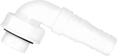 Produktbild von KIRCHHOFF KS Geräteanschluss 90° Weiß, 1IG x 3/4T, für Unterputz-Waschgeräte-Siphon